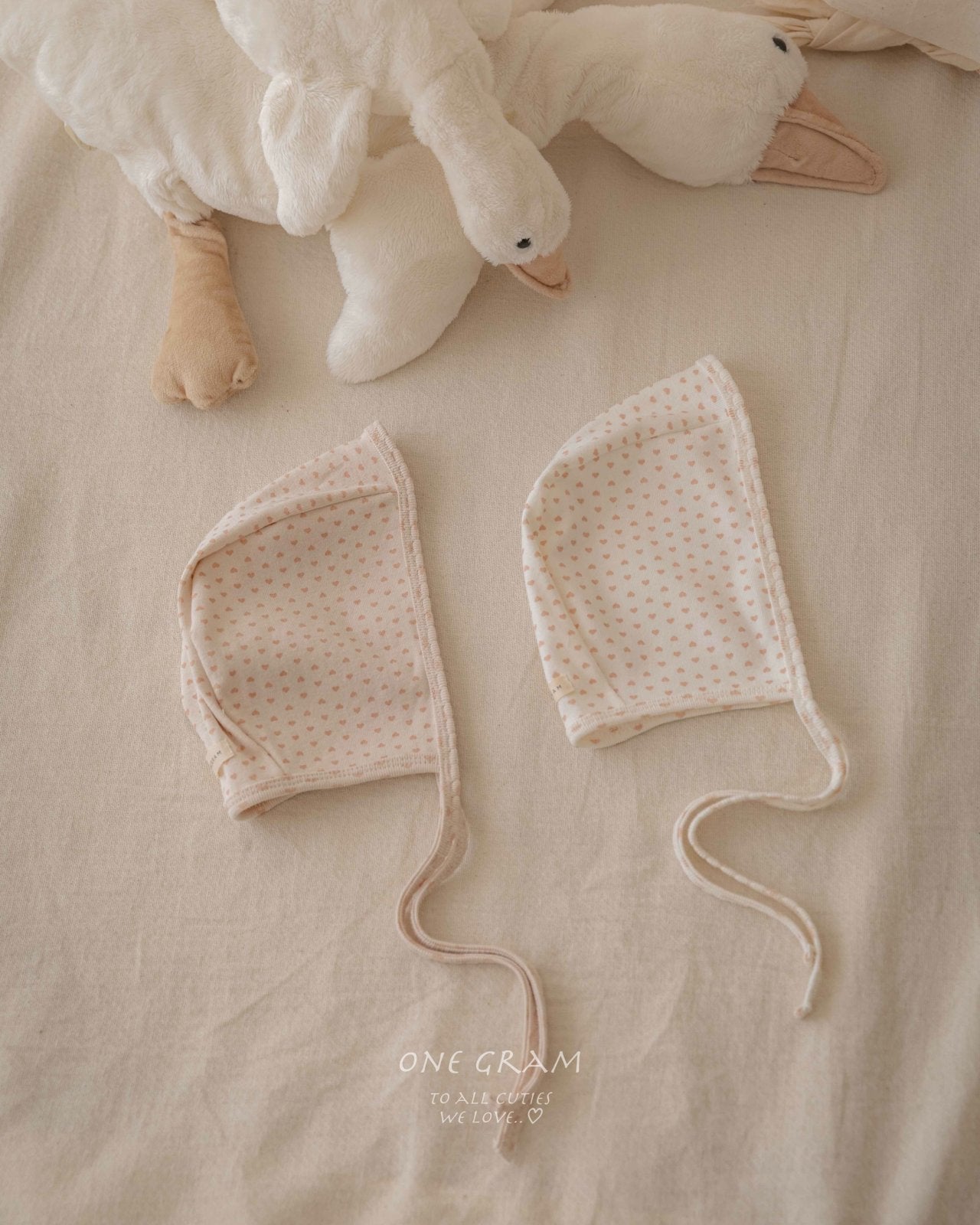 ［1GRAM］Sophia heart bonnet