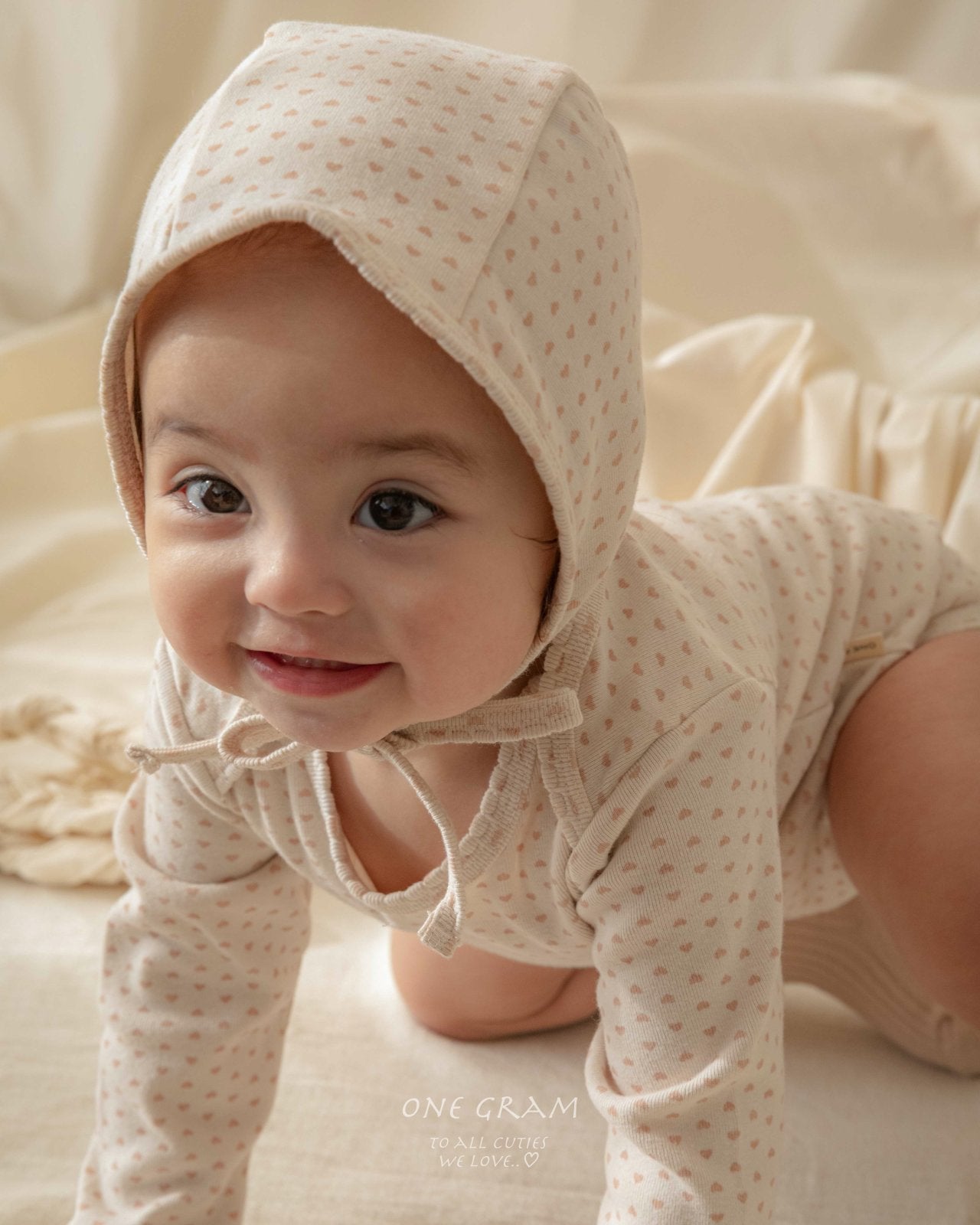 ［1GRAM］Sophia heart bonnet