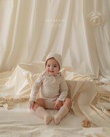 ［1GRAM］Sophia heart rompers