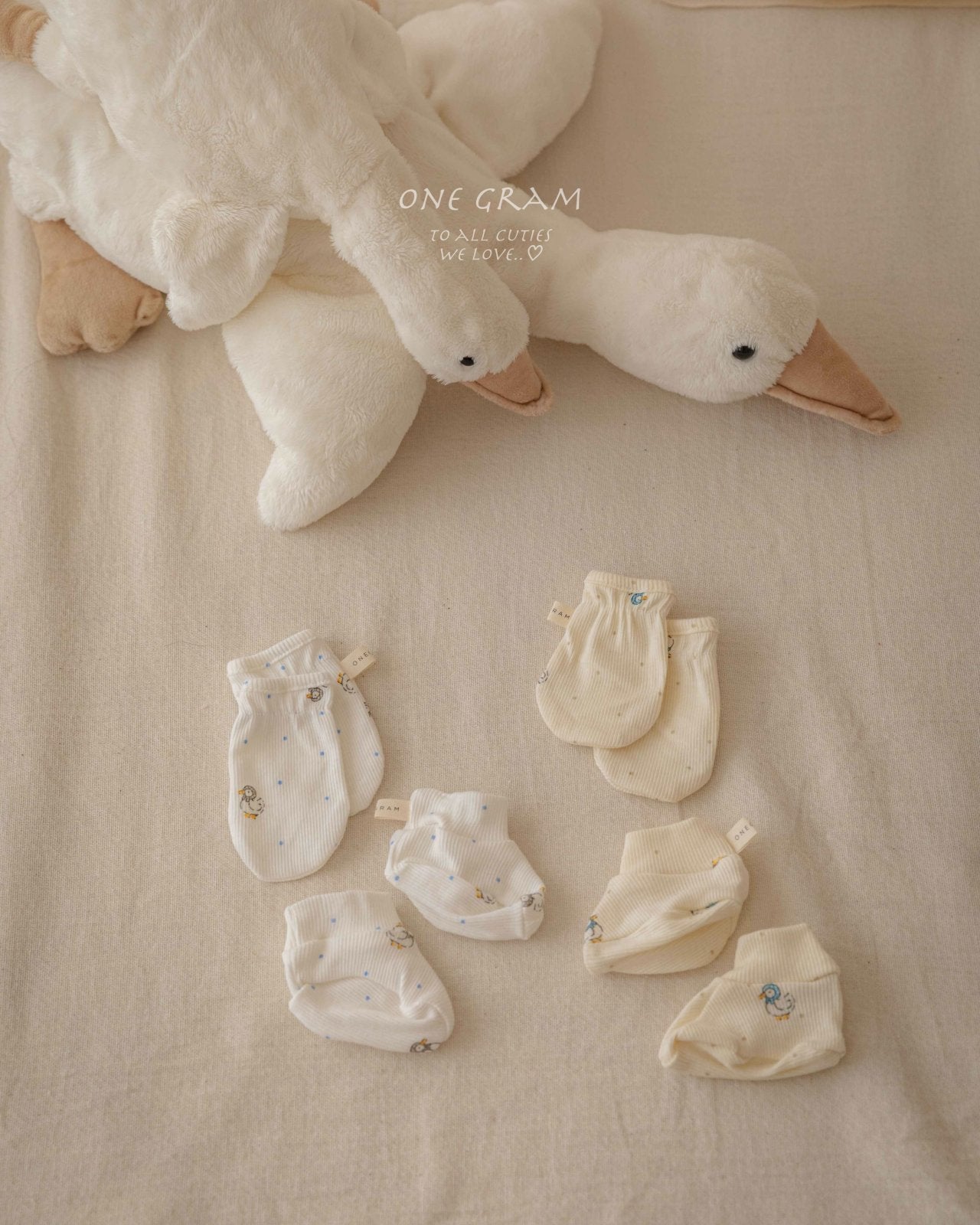 ［1GRAM］Bonbon newborn 5 piece set