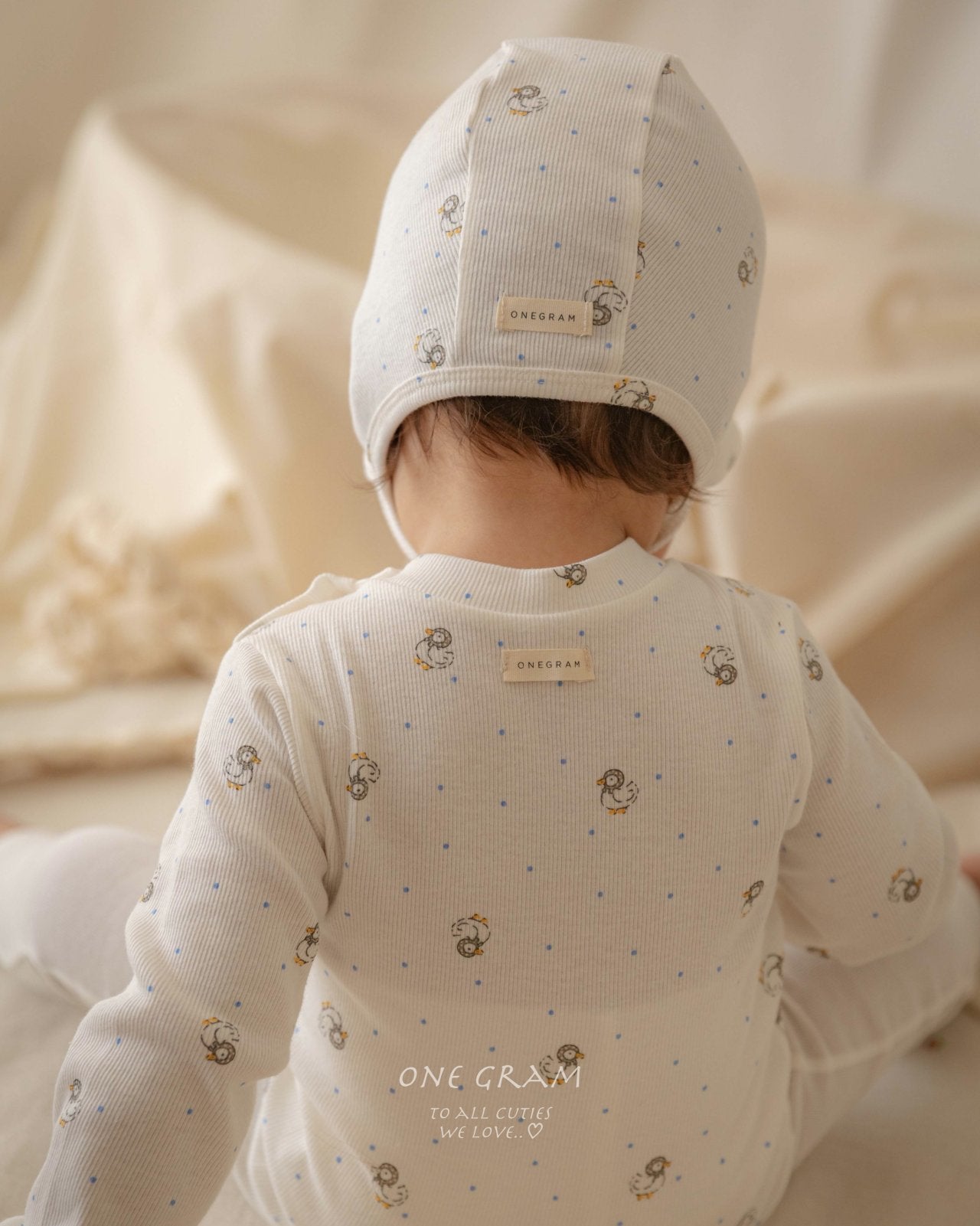 ［1GRAM］Bonbon rompers