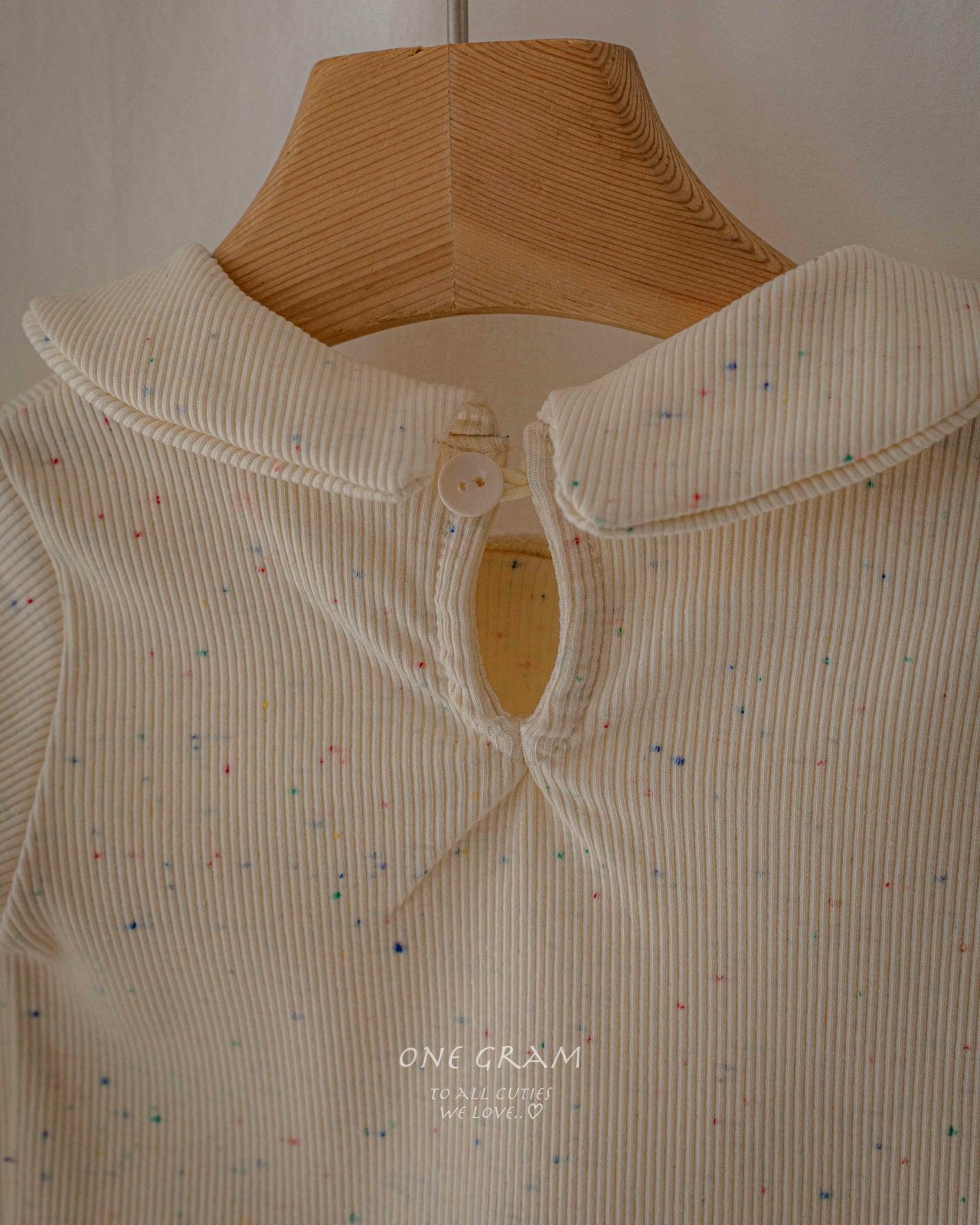 ［1GRAM］Haru rompers (collar)