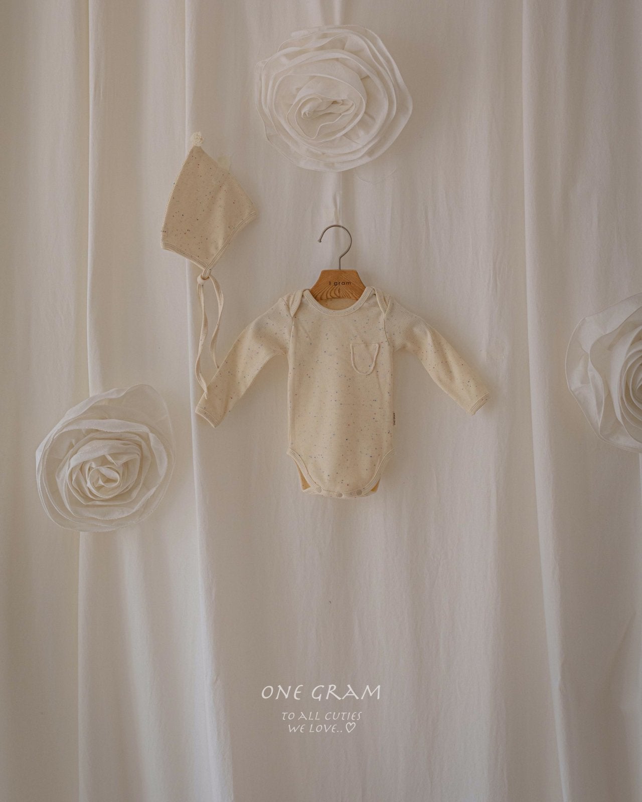 ［1GRAM］Haru rompers (pocket)