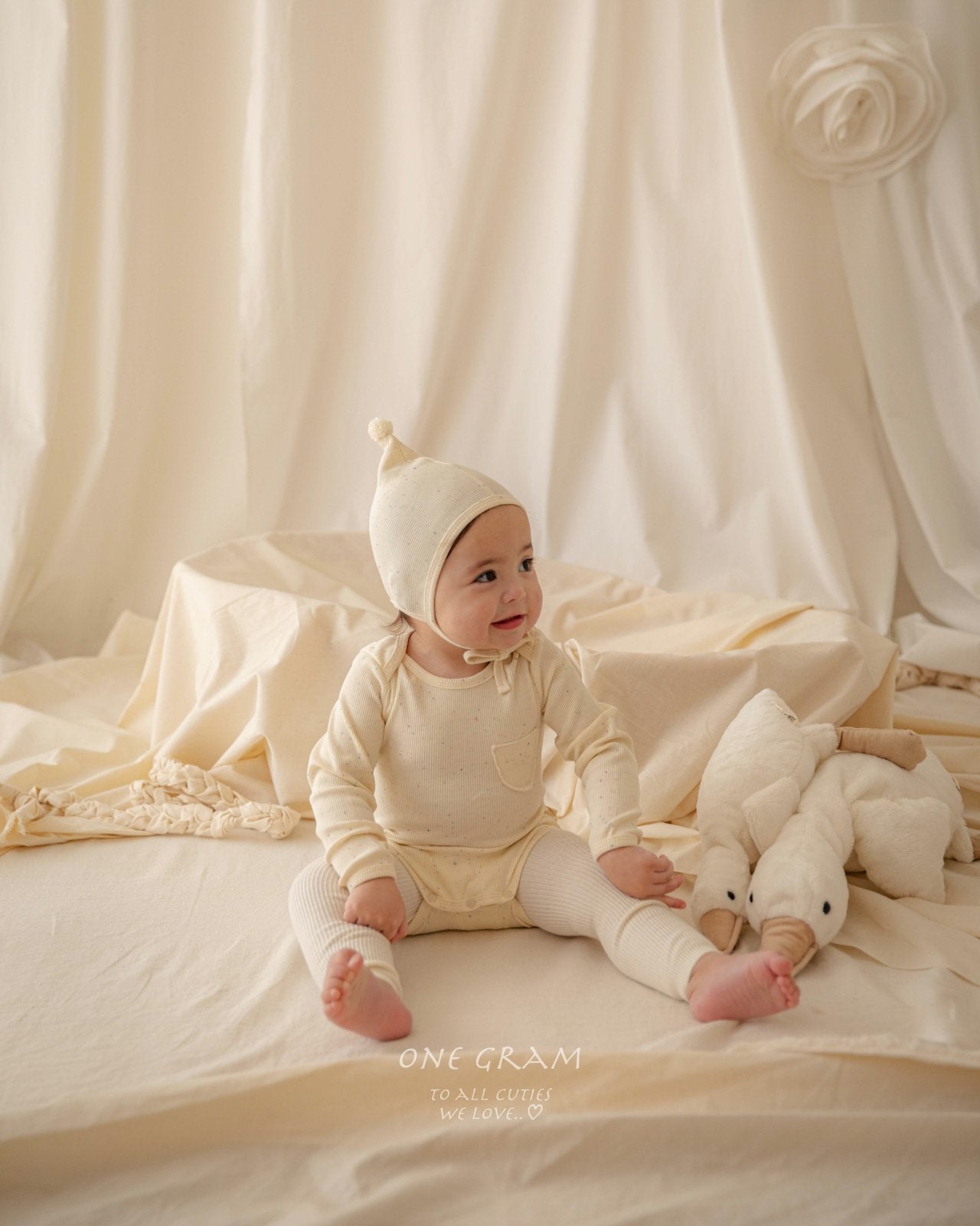 ［1GRAM］Haru rompers (pocket)