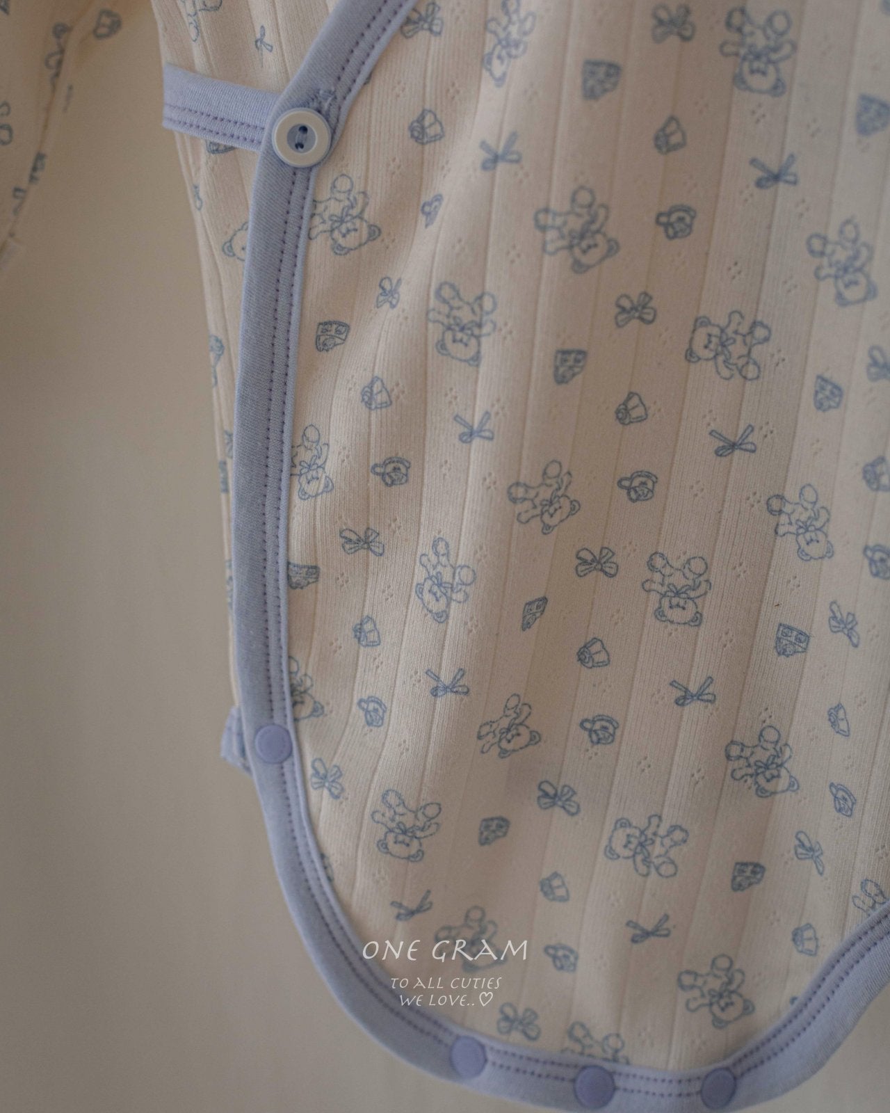 ［1GRAM］Bear newborn rompers