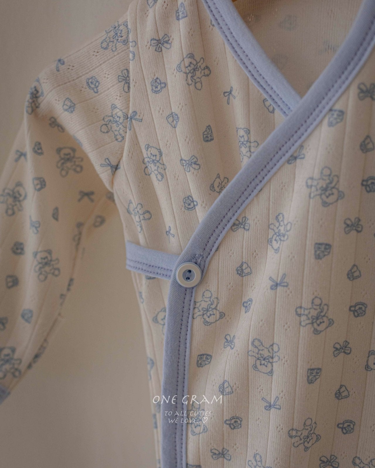 ［1GRAM］Bear newborn rompers