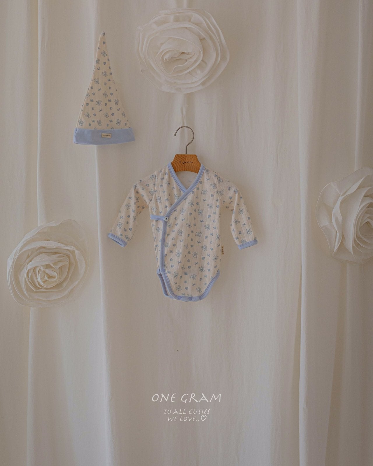 ［1GRAM］Bear knot beanie