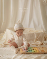 ［1GRAM］Bear knot beanie