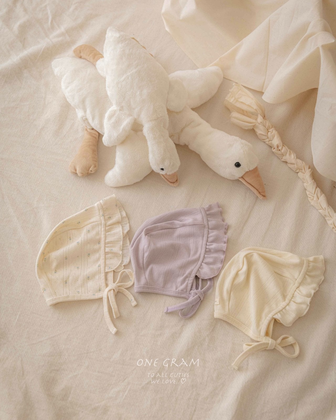 ［1GRAM］Mei frill bonnet