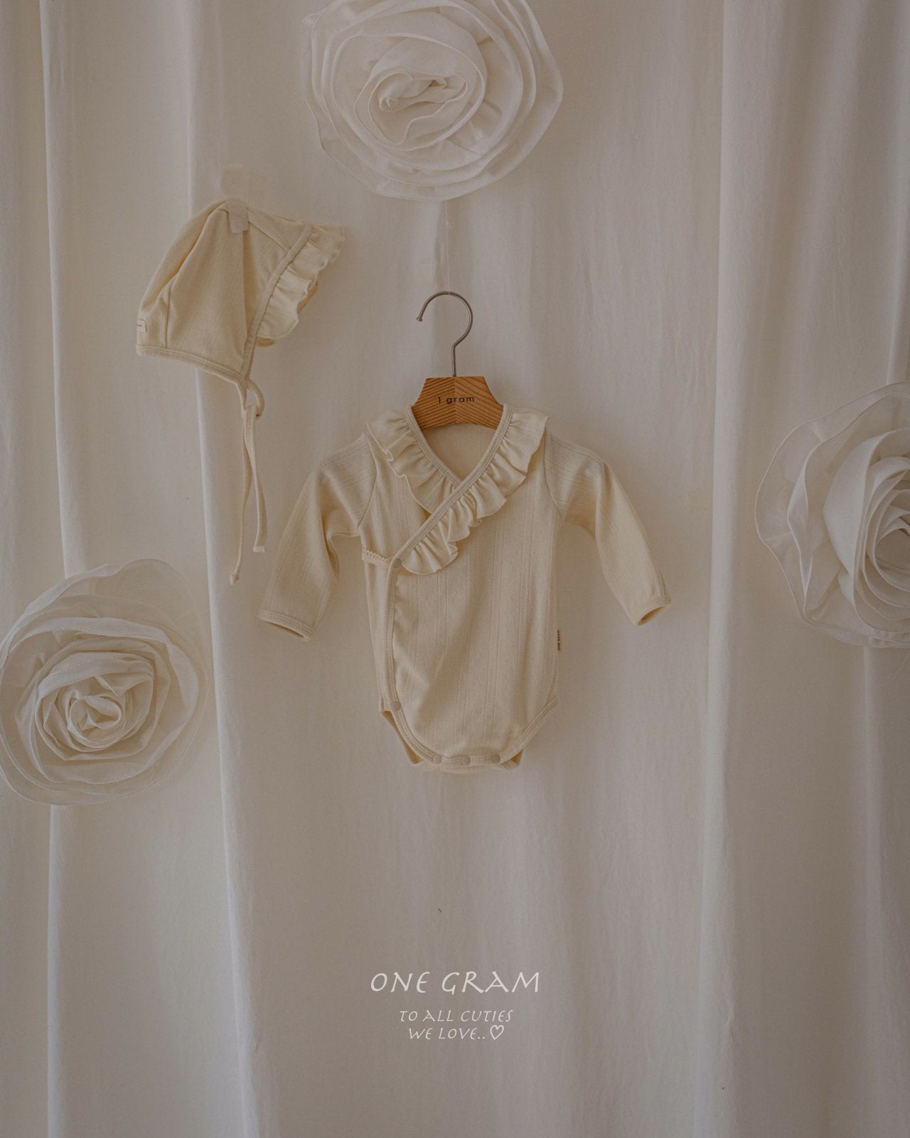 ［1GRAM］Mei newborn rompers