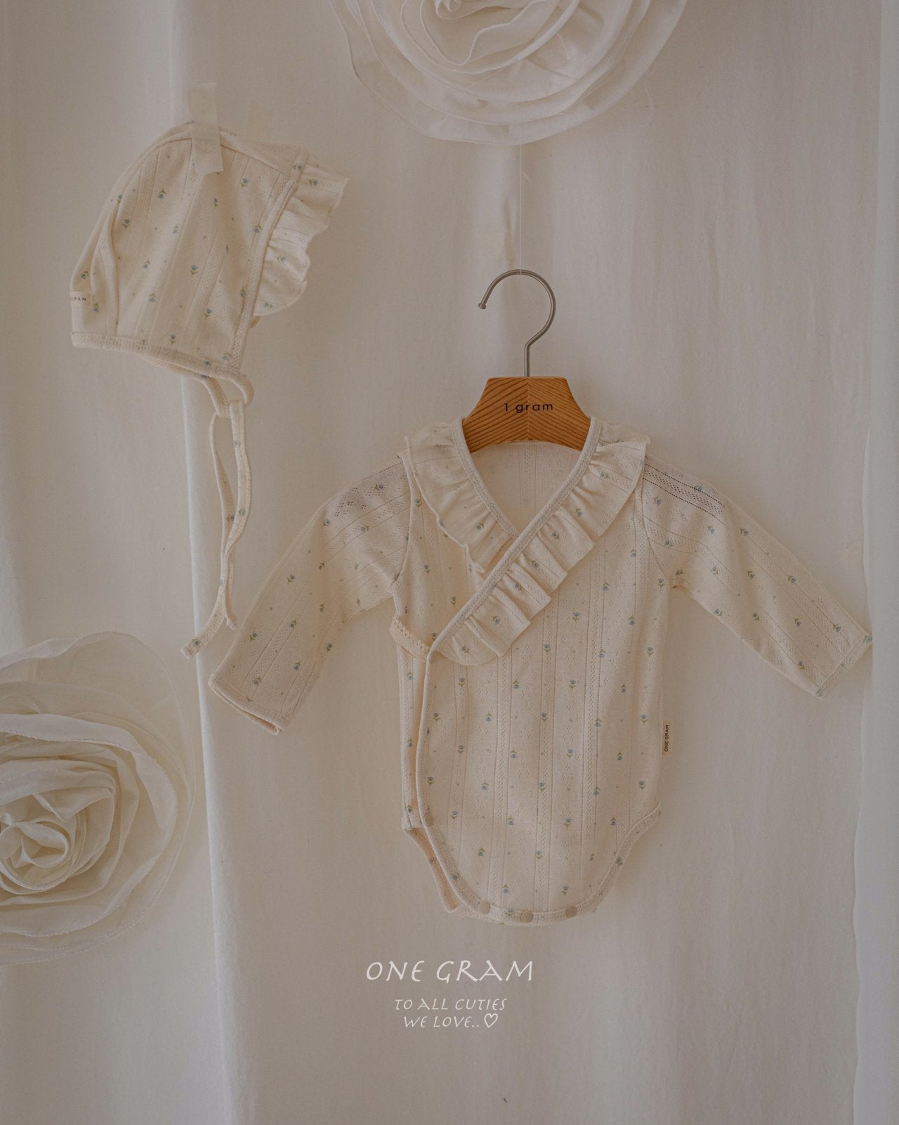 ［1GRAM］Mei newborn rompers