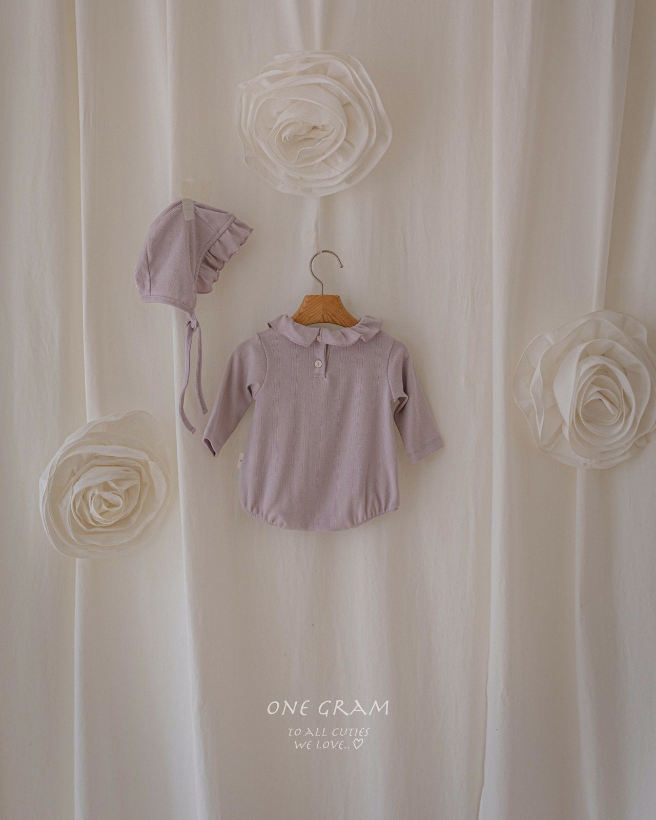 ［1GRAM］Mei frill rompers