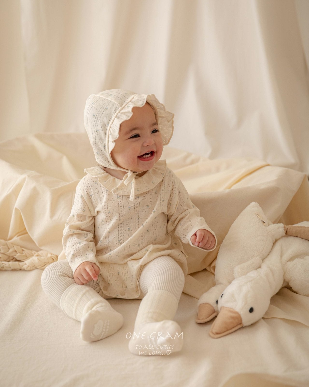 ［1GRAM］Mei frill rompers