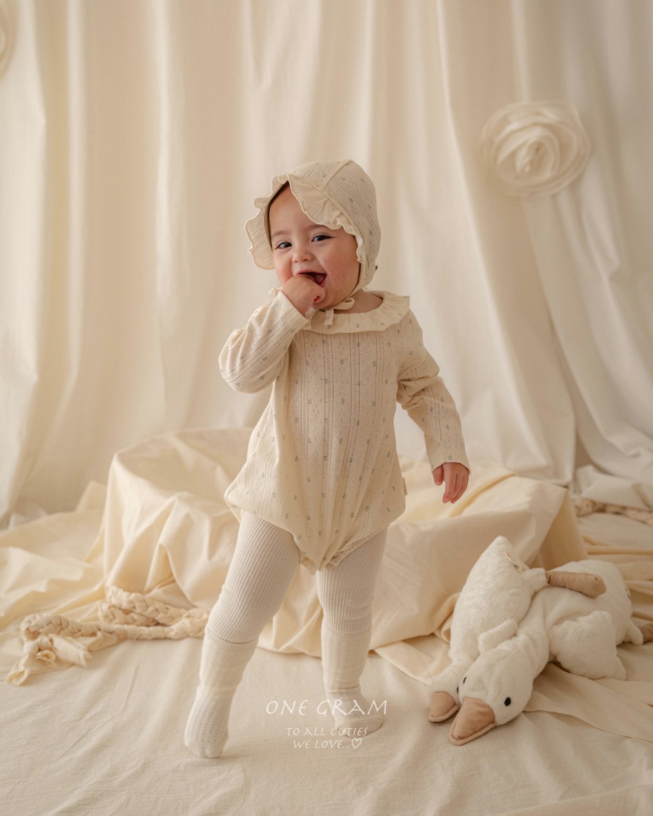 ［1GRAM］Mei frill rompers