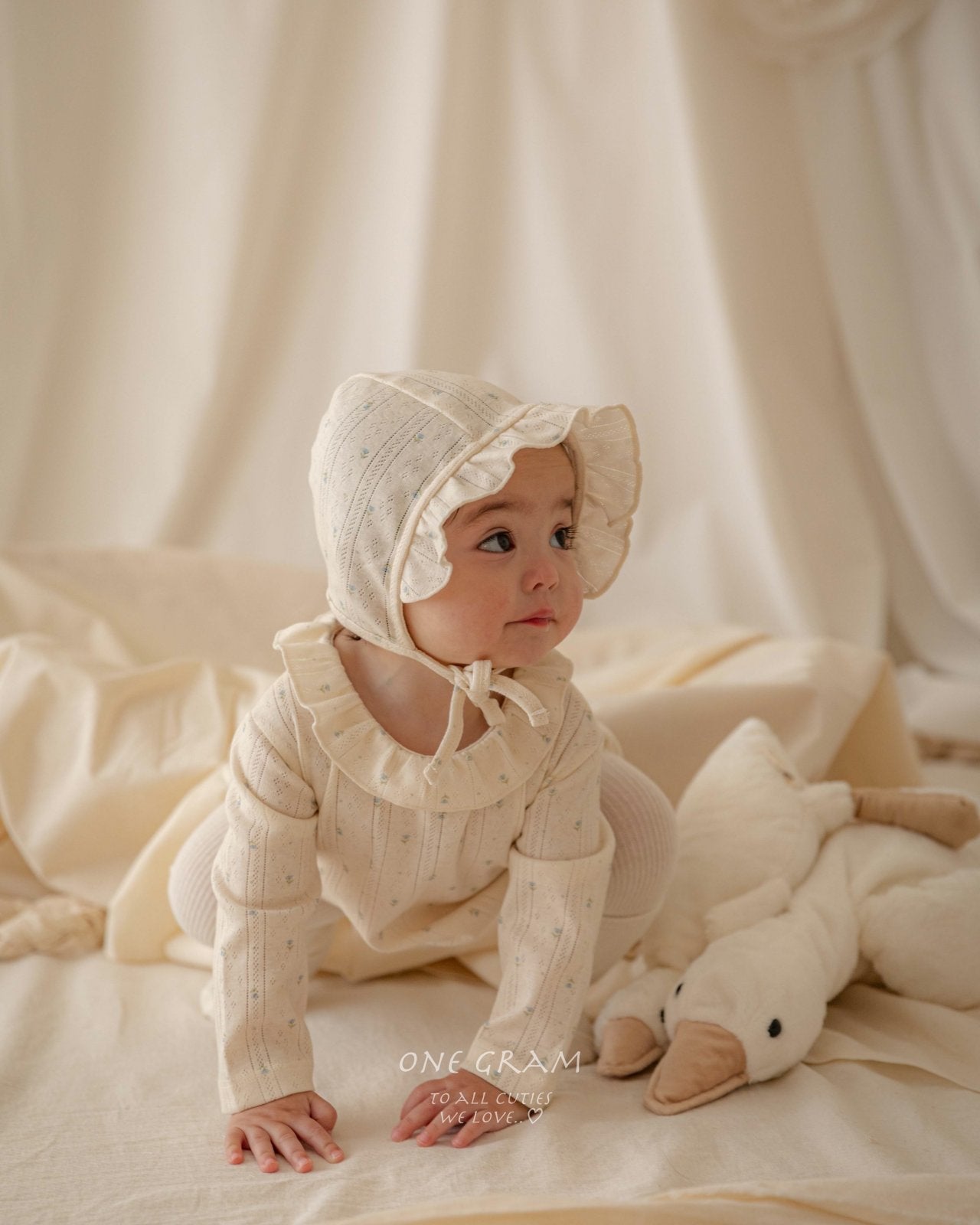 ［1GRAM］Mei frill rompers