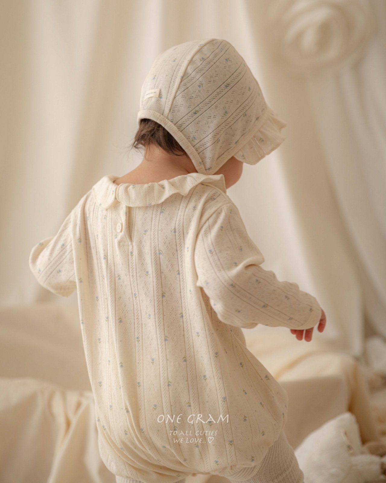 ［1GRAM］Mei frill rompers