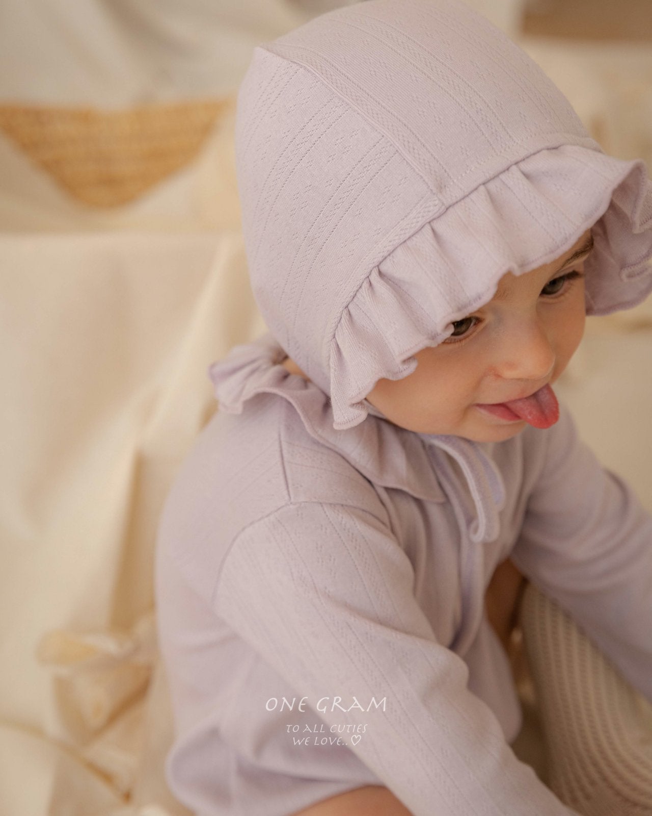 ［1GRAM］Mei frill rompers