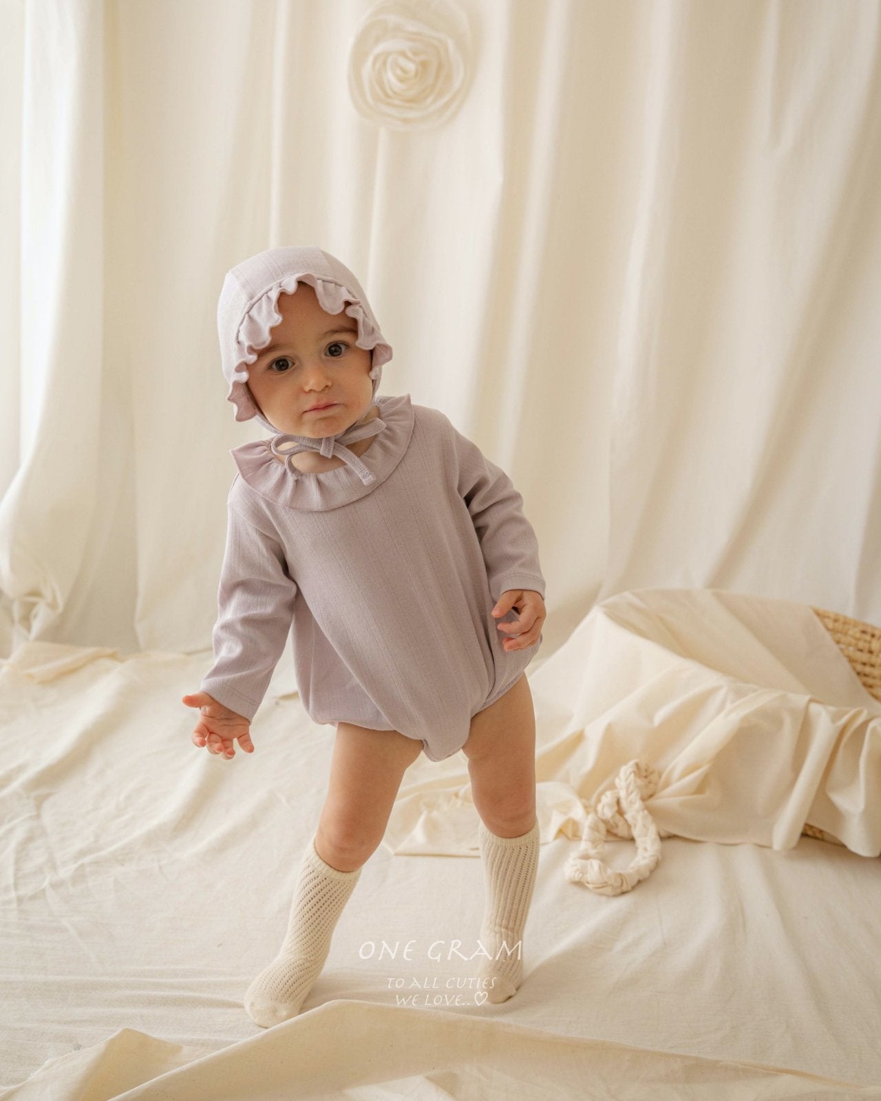 ［1GRAM］Mei frill rompers