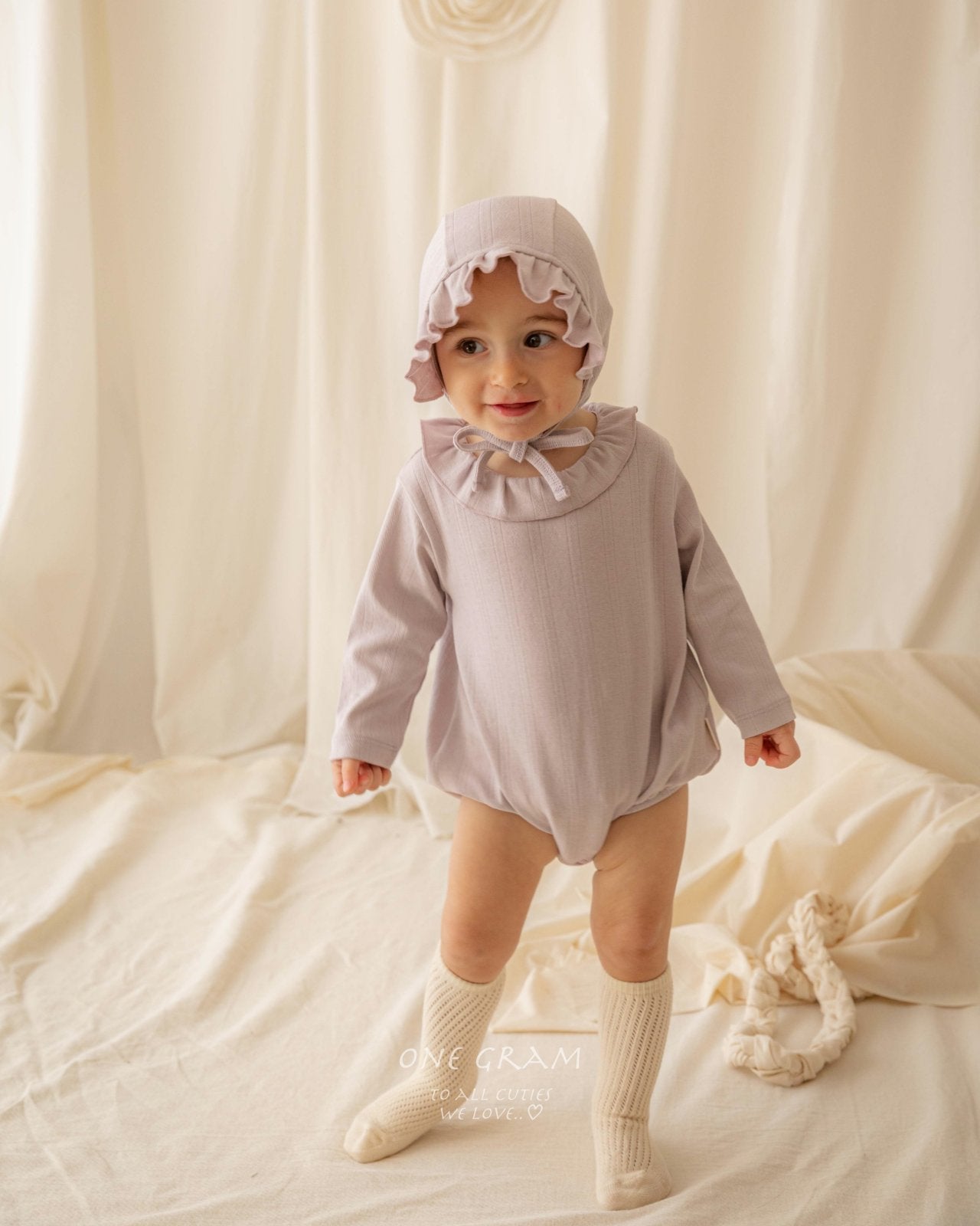 ［1GRAM］Mei frill rompers