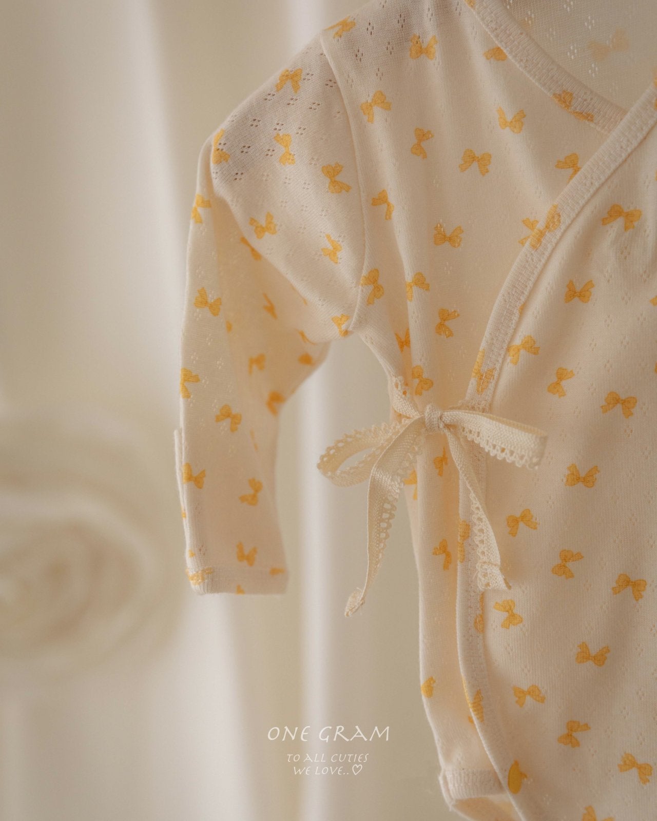 ［1GRAM］Tiny benet rompers