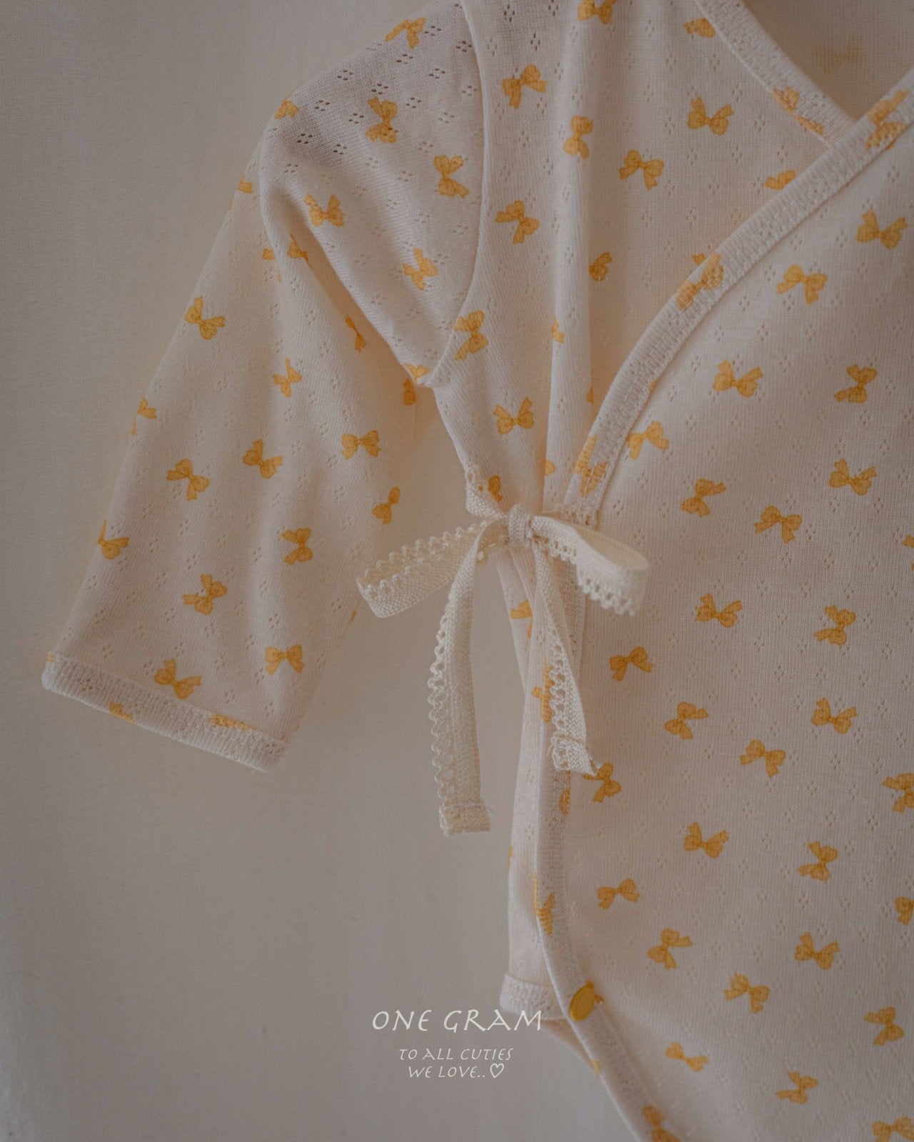 ［1GRAM］Tiny benet rompers