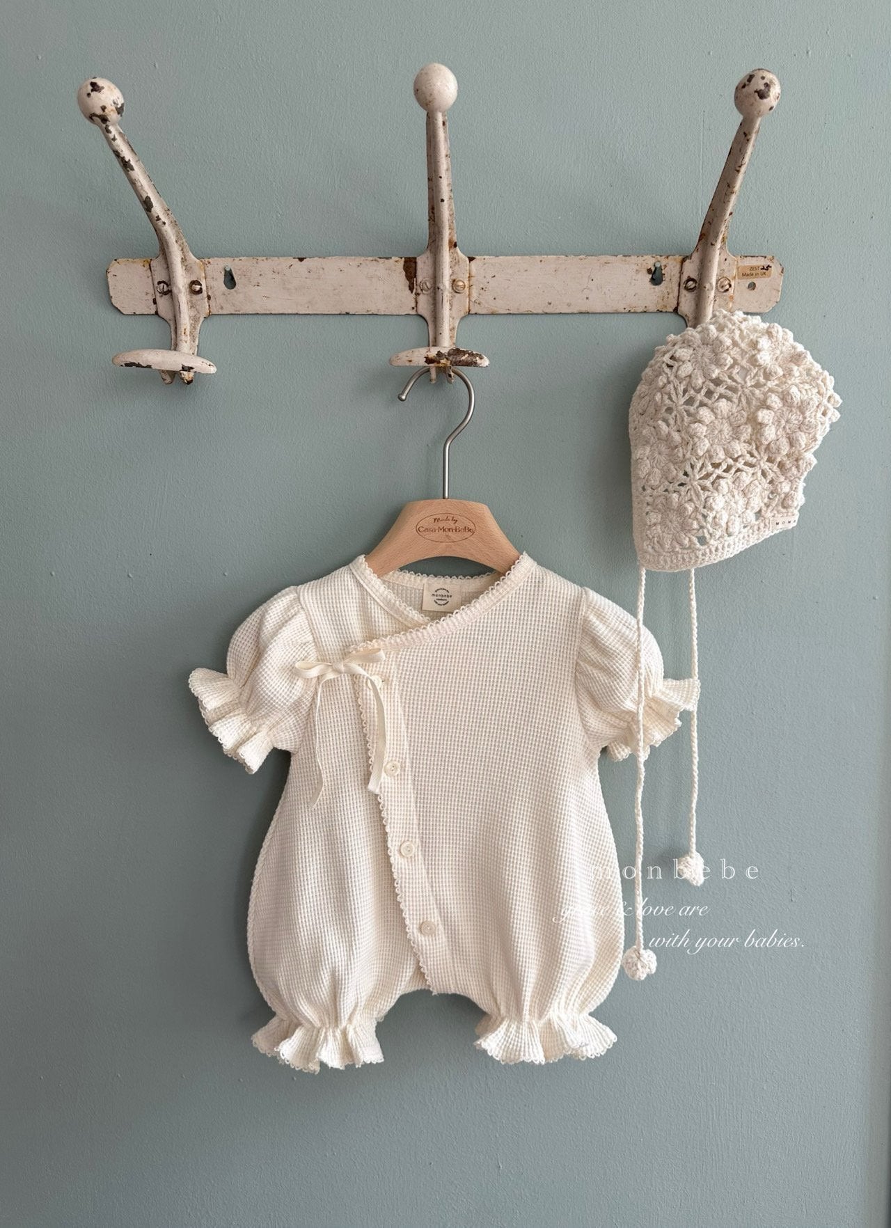 Summer glowly newborn rompers