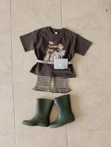 ［momo ann］Lovely pigment tee