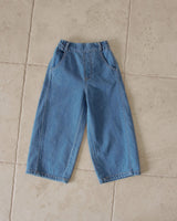 ［momo ann］Curved denim pants