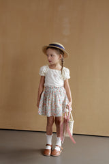 ［momo ann］Ludia flower skirt