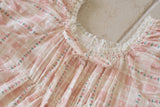 ［momo ann］Maybe ribbon puff blouse