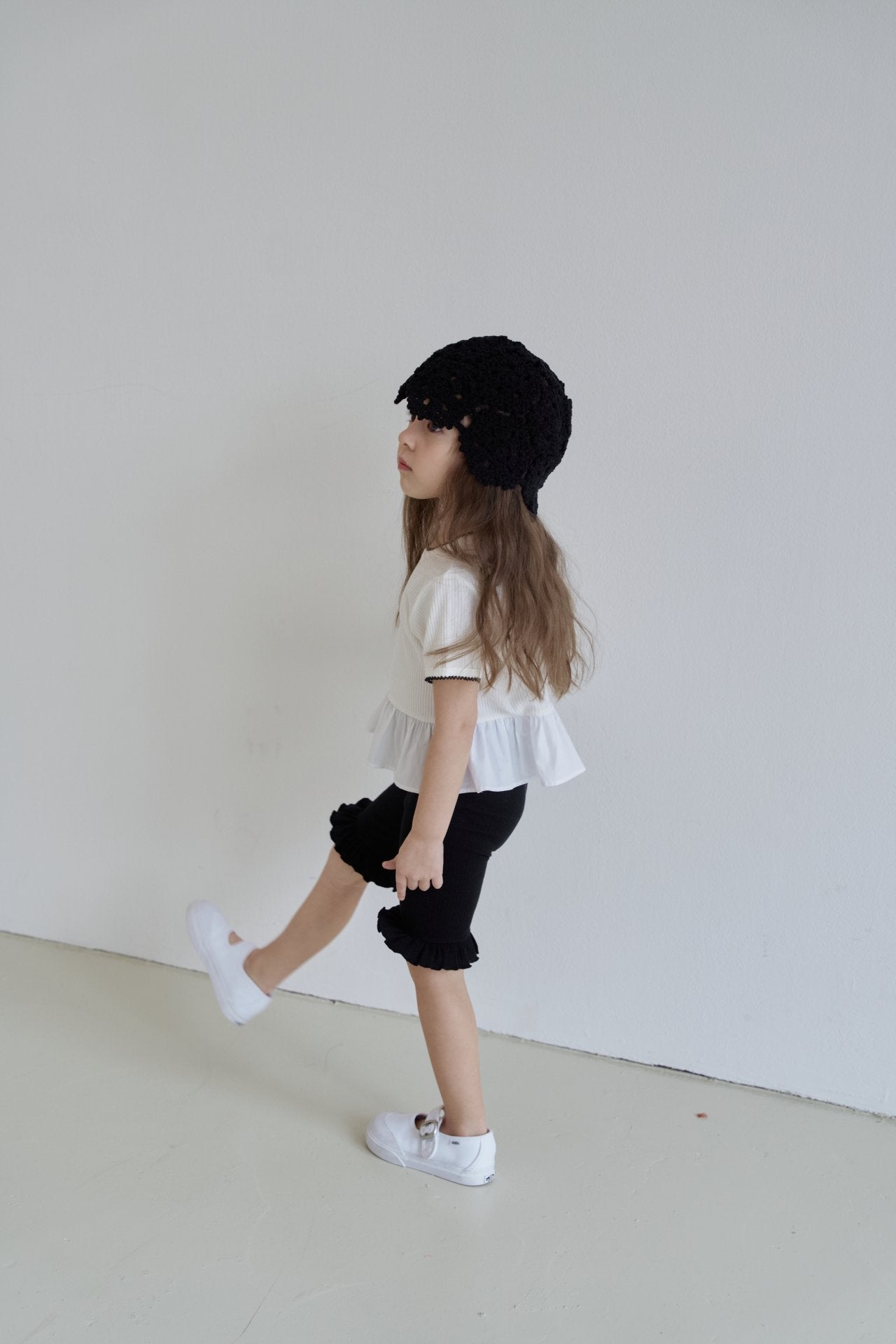［momo ann］Bike frill pants