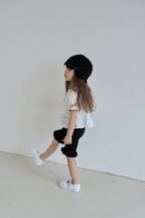 ［momo ann］Bike frill pants