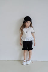 ［momo ann］Bike frill pants