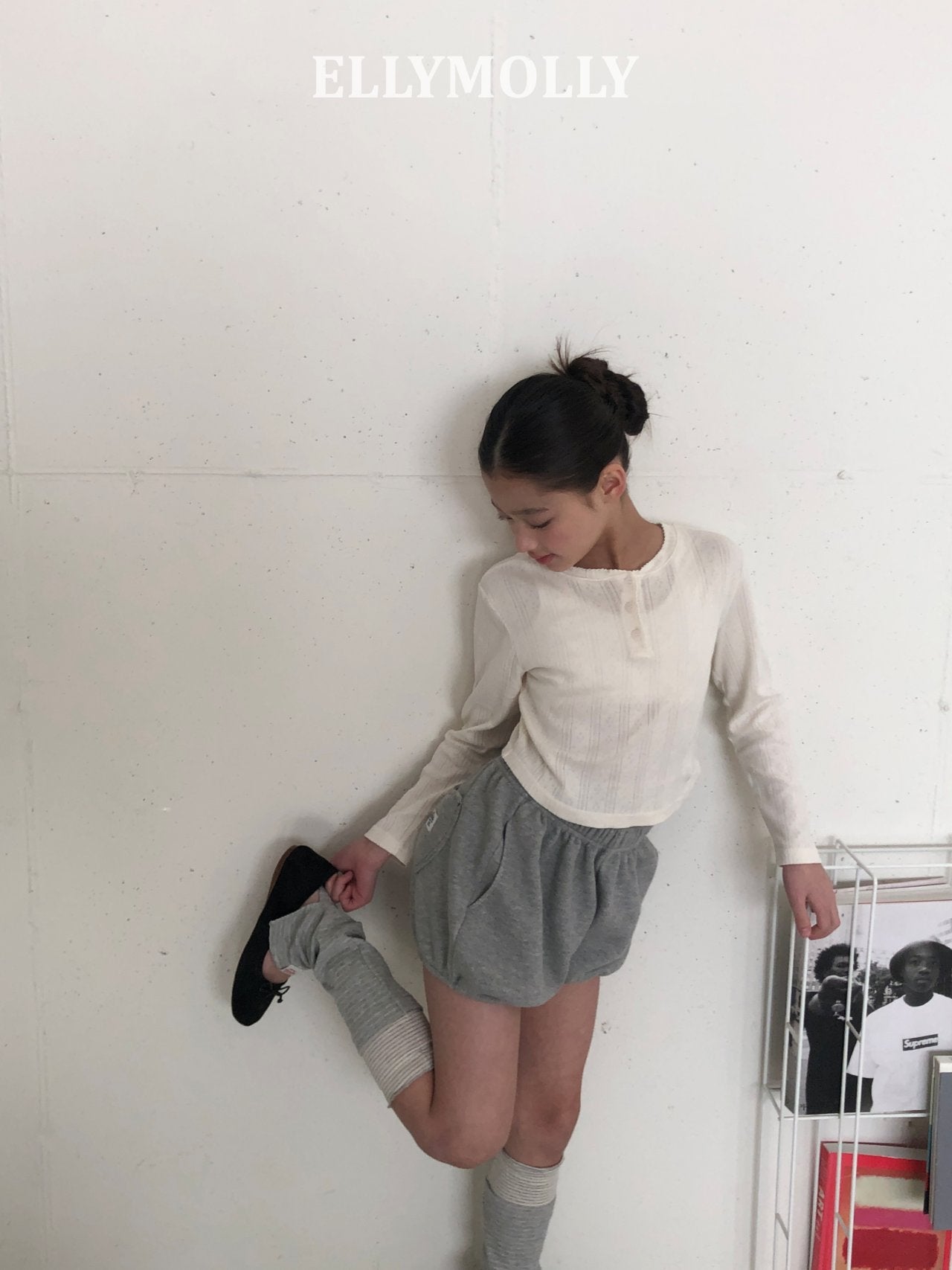［ELLY MOLLY］Stack legwarmer