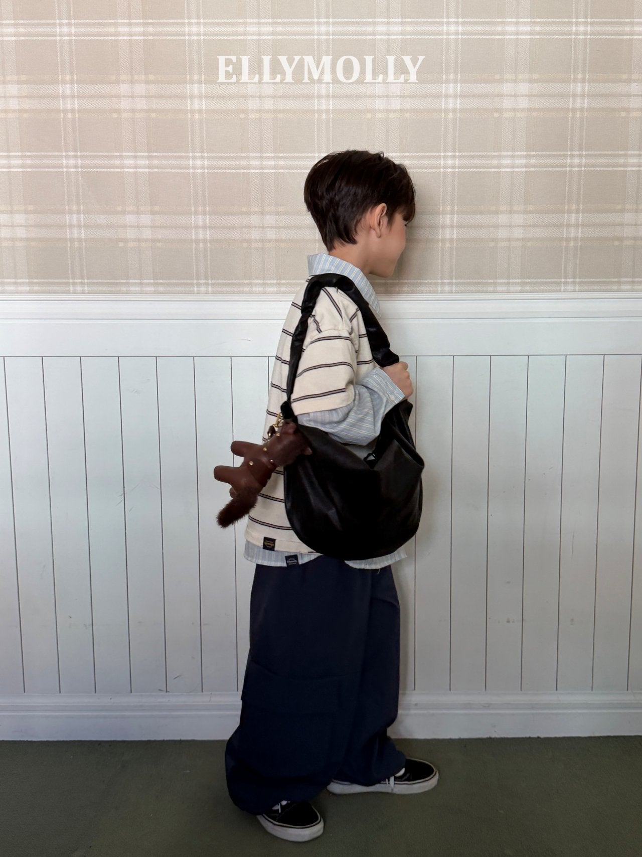［ELLY MOLLY］Memory frill bag