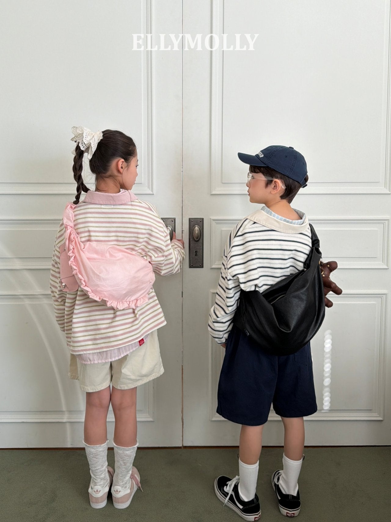 ［ELLY MOLLY］Memory frill bag