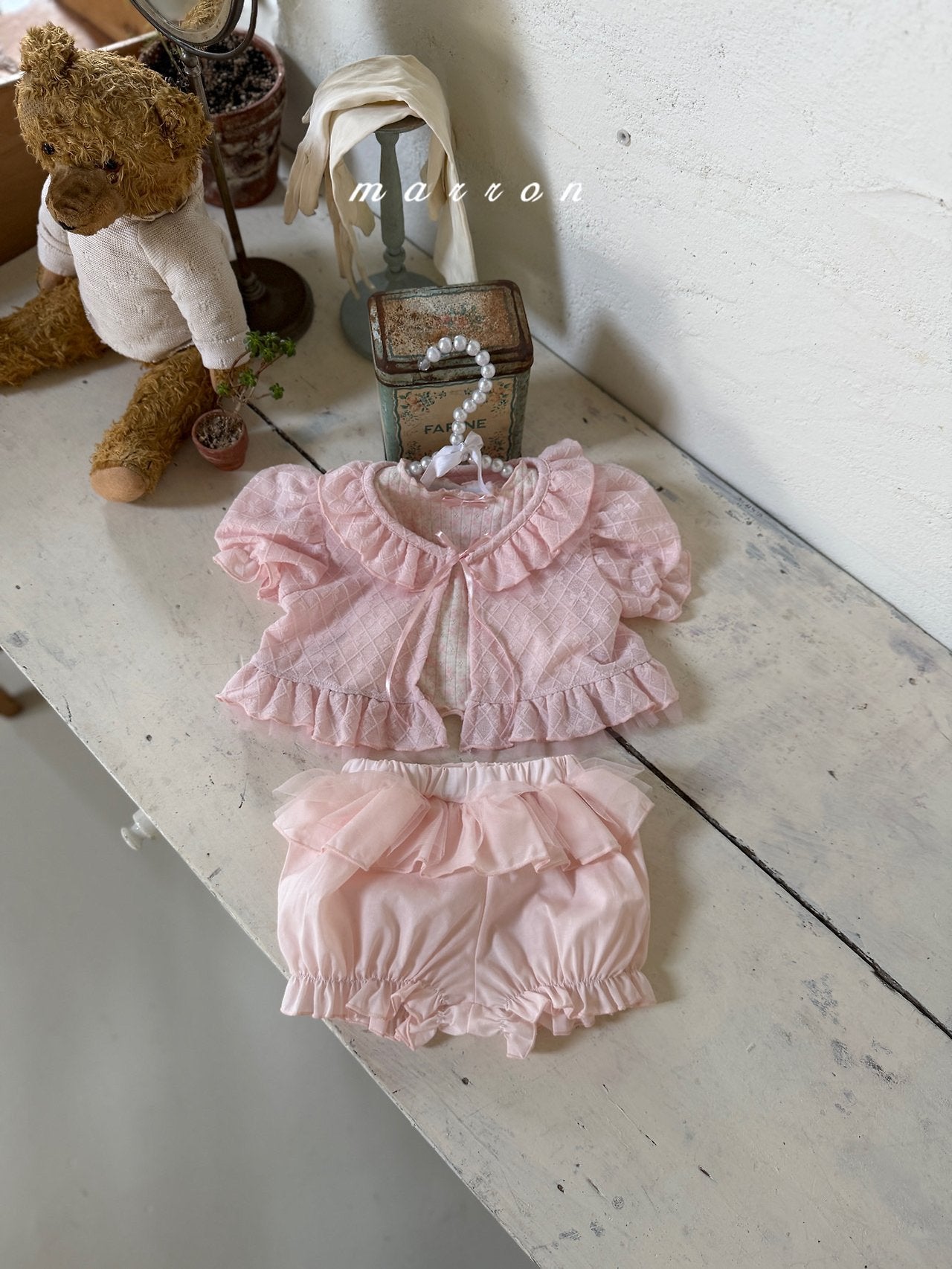 ［marron］Shasha frill set up