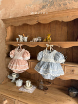 ［marron］Sophia flower rompers