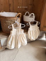 ［marron］Garden bloom camisole rompers