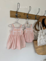 ［marron］Garden bloom camisole rompers