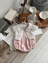 ［marron］Garden bloom camisole rompers