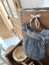 ［marron］Sunset smock rompers