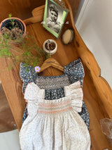 ［marron］Sunset smock rompers