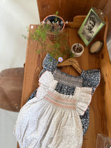 ［marron］Sunset smock rompers