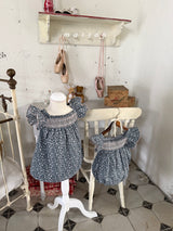 ［marron］Sunset smock one-piece