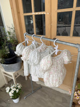 ［marron］Flone smock one-piece