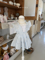 ［marron］Bell frill one-piece