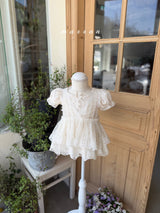 ［marron］Lace bustier