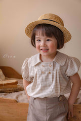 ［OREN］Ribbon rattan hat