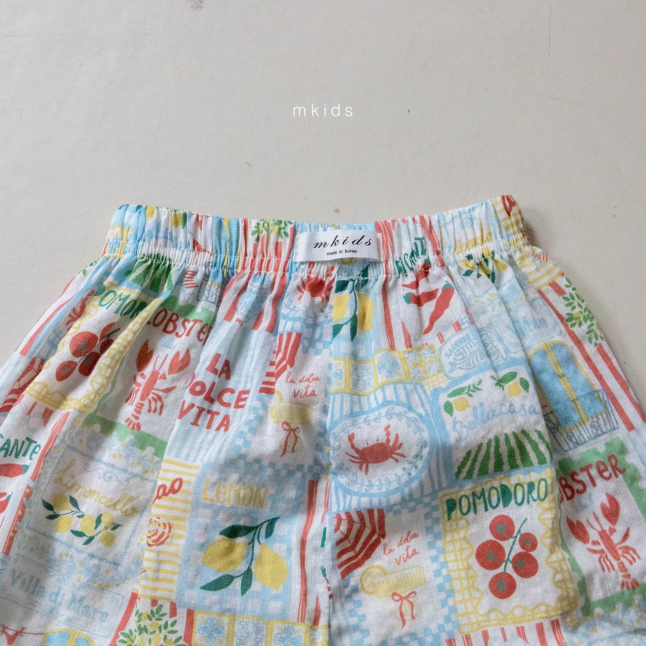 ［mkids］Multi bonbon pants